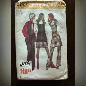 Vintage sewing pattern